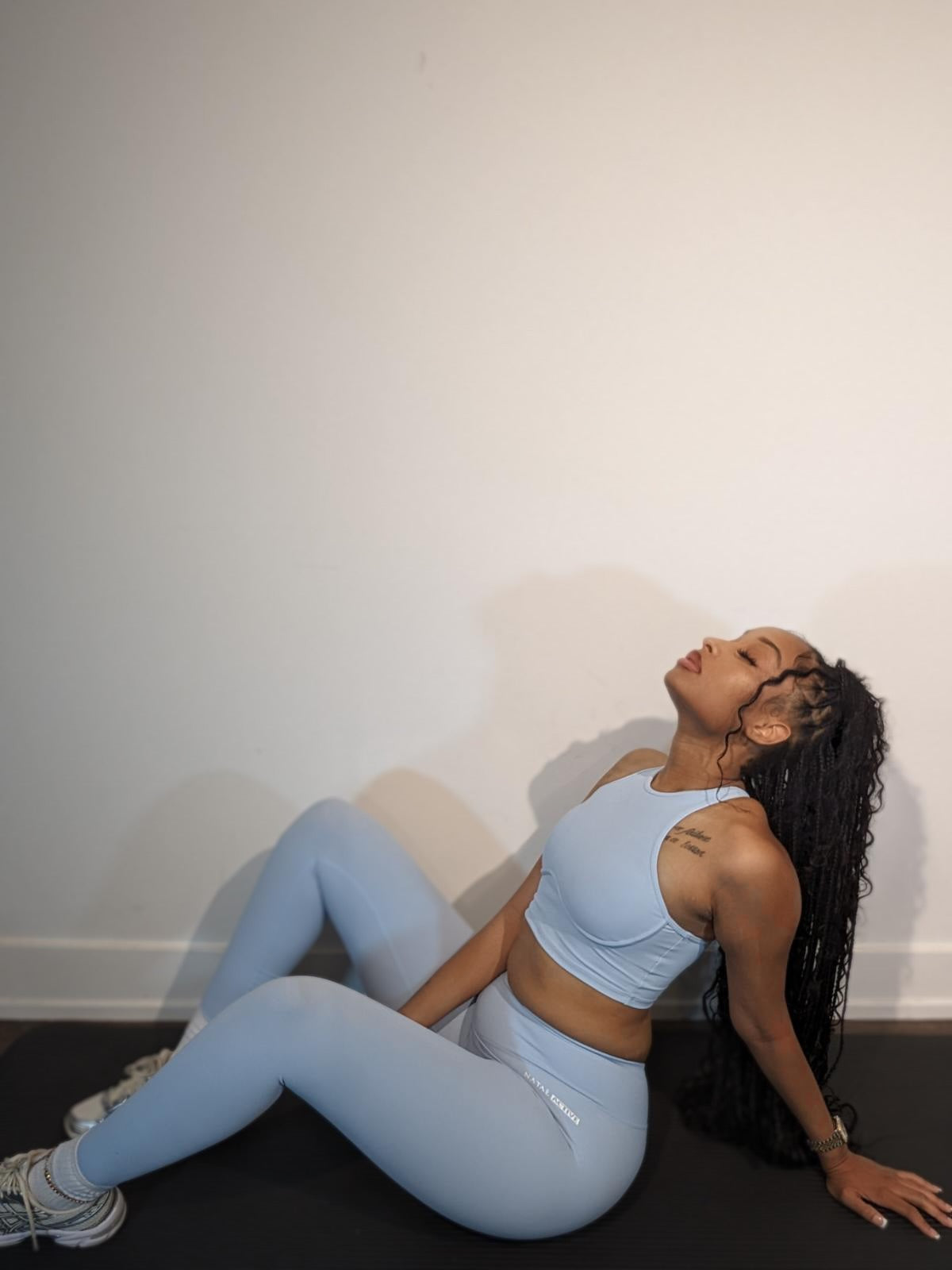 Cutout Racerback Sports Bra