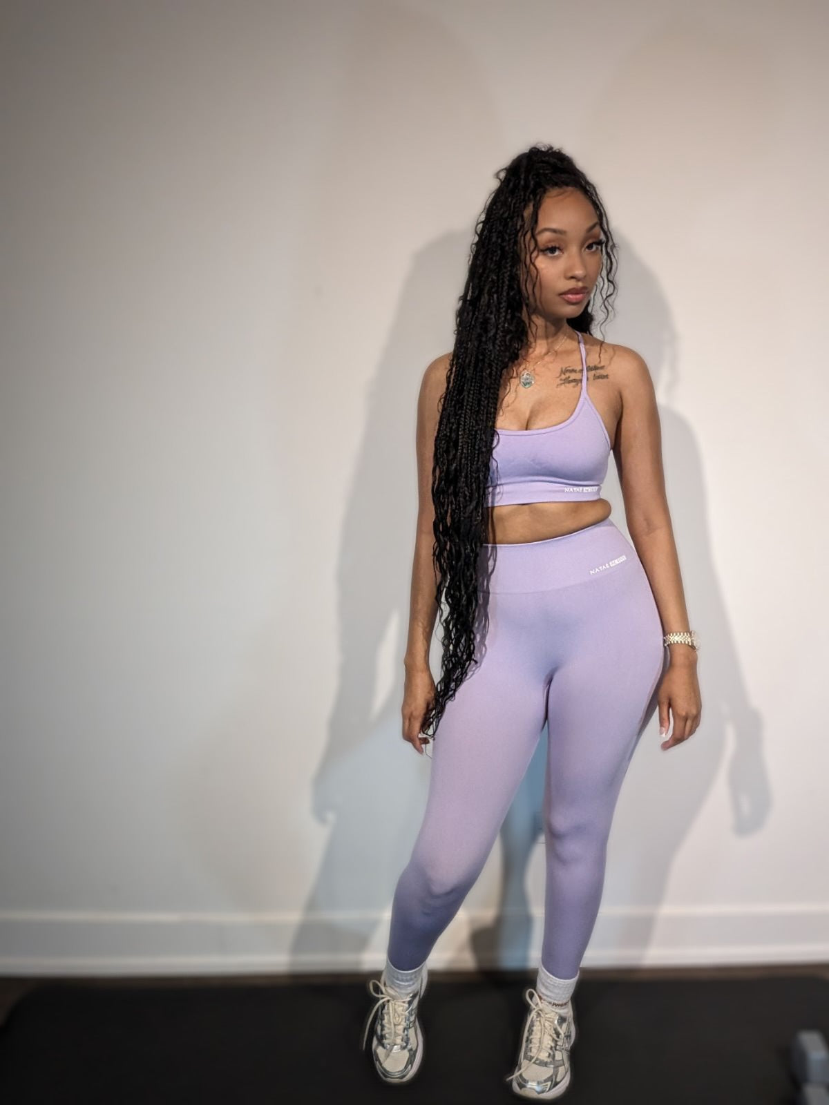 Seamless Cross-Back Bralette